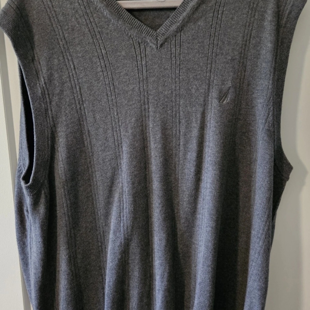 NAUTICA mens COTTON vest SIZE X/L made in china